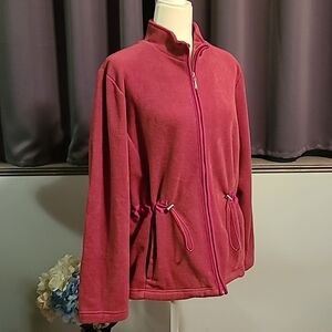 Jennifer Moore Zip Up Fleece Jacket - Ladies XL